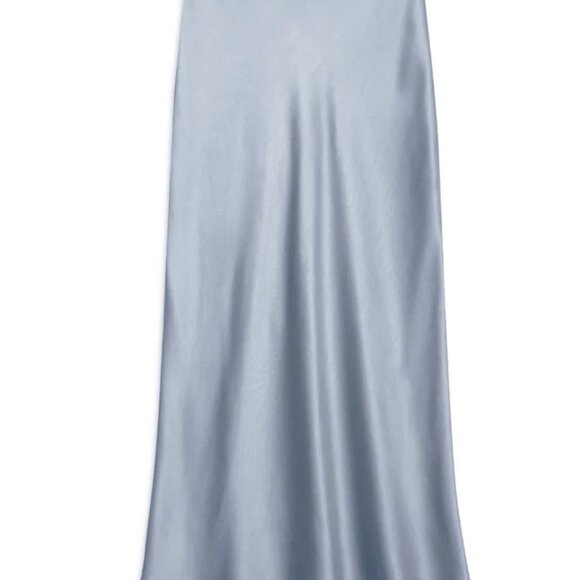 Bar Silk Skirt - Pastel Bue - S - Anine Bing - Picture 3 of 5